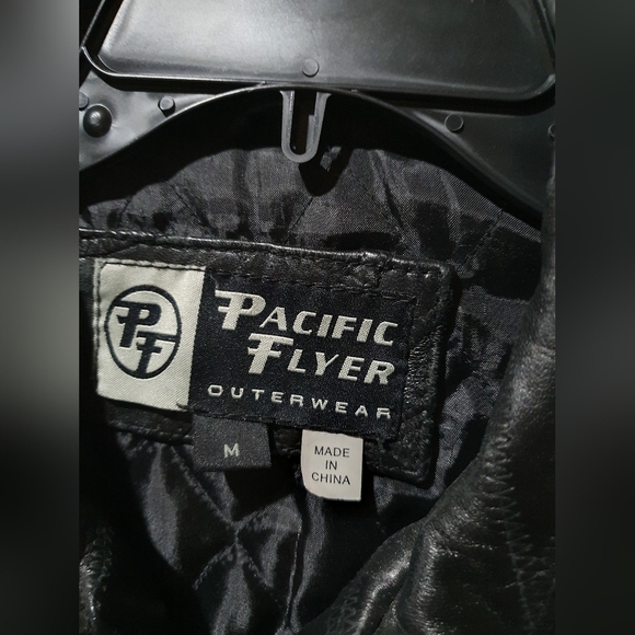 Vintage geniune leather jacket Pacific Flyer - Picture 5 of 15
